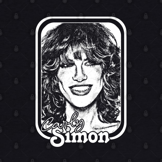 Carly Simon // 1980s Style Fan Art Design by DankFutura